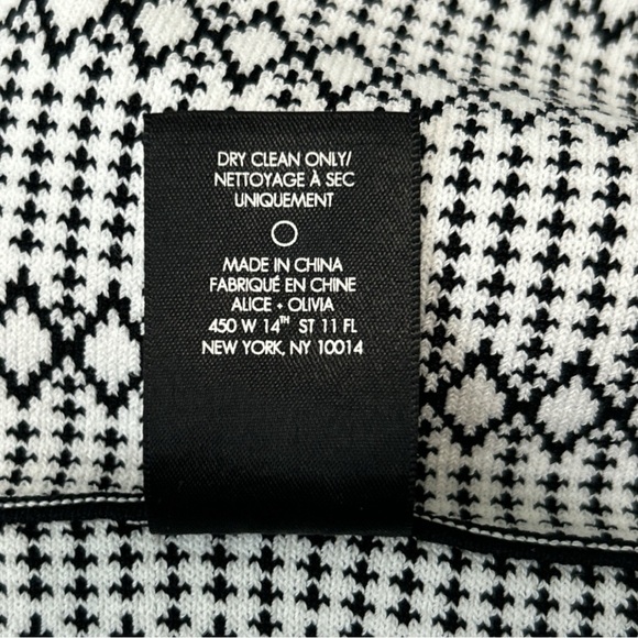 Alice + Olivia Kamilah Mini Fit and Flare Revolve Dress Womens Size Medium - Picture 8 of 12